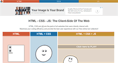 Desktop Screenshot of html-css-js.com